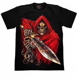 T-Shirt HD12 – Rock Chang Original – Skelett mit Schwert