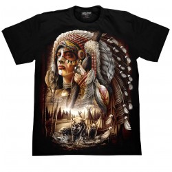 T-Shirt 3D141 –Rock Chang Original – Indianer