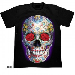 T-Shirt 4D06 – Rock Chang Original – Totenkopf